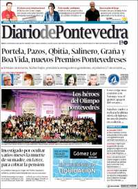 Portada de Diario de Pontevedra (Espa&ntilde;a)