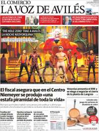 Portada de El Comercio - Avilés (Espa&ntilde;a)