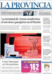 Portada de La Provincia (Espa&ntilde;a)