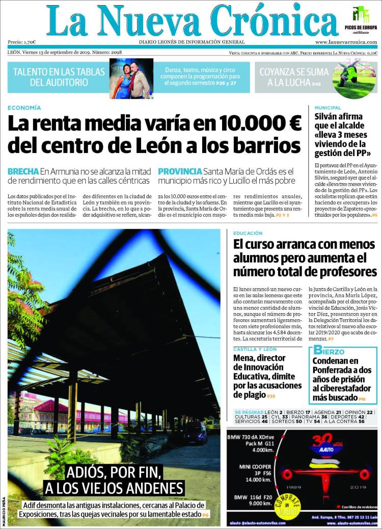 Portada de La Nueva Crónica (Espa&ntilde;a)