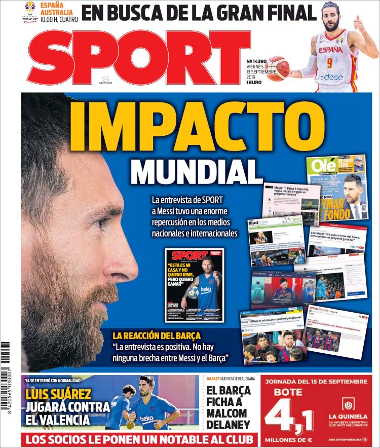 Portada de Sport (Espa&ntilde;a)