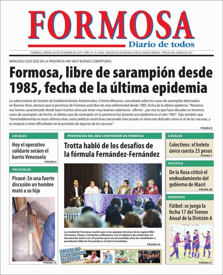 Portada de Formosa (Argentina)