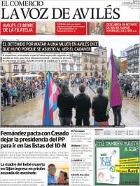 Portada de El Comercio - Avilés (Espa&ntilde;a)
