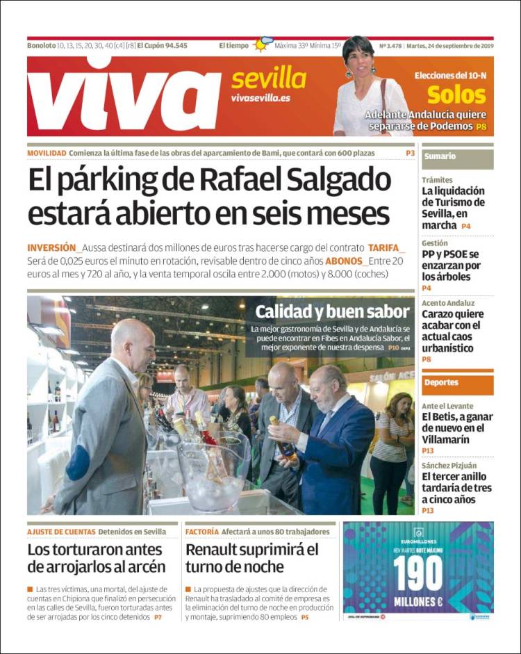 Portada de Viva Sevilla (Espa&ntilde;a)