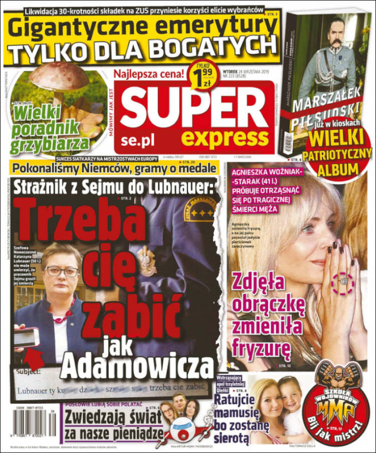 Portada de Super Express (Polonia)