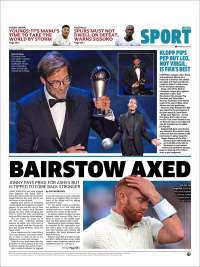 Portada de Metro Sport (United Kingdom)