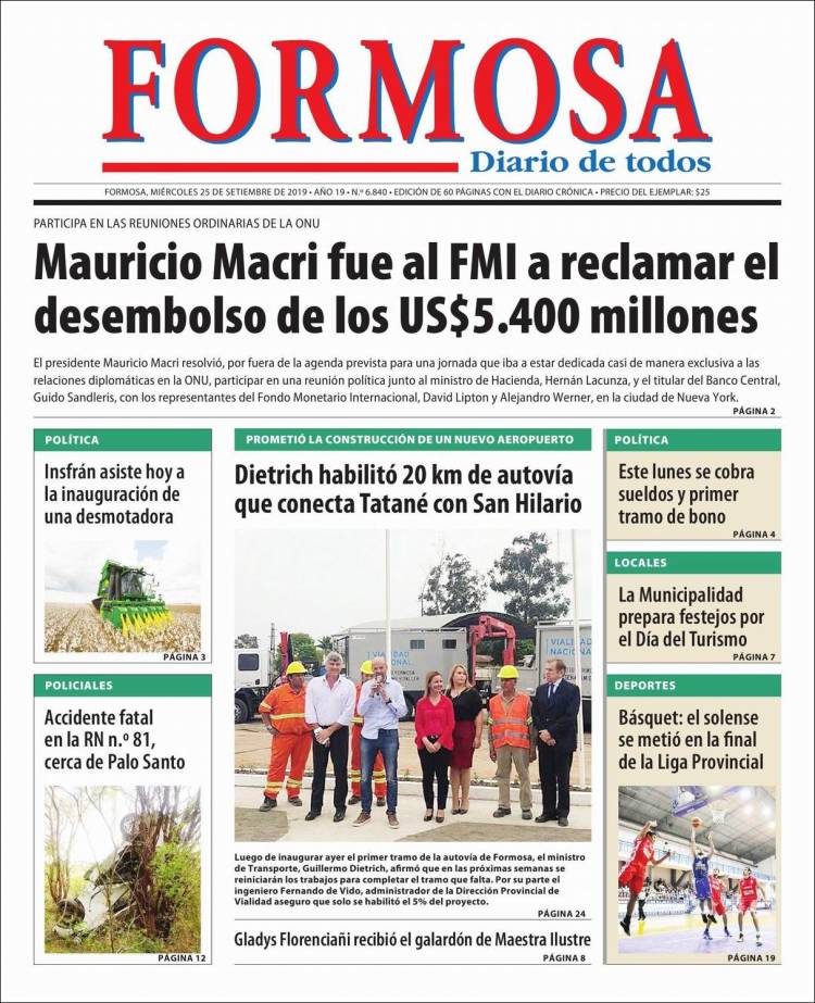 Portada de Formosa (Argentina)