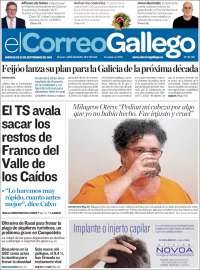 Portada de El Correo Gallego (Espa&ntilde;a)