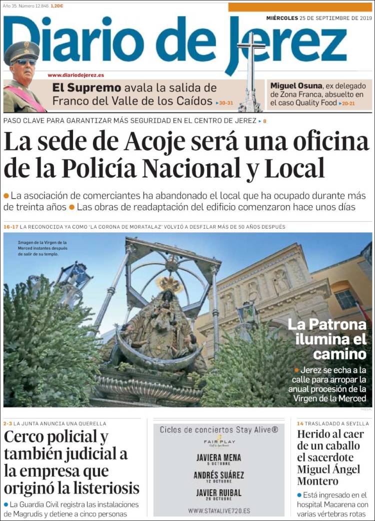 Portada de Diario de Jerez (Espa&ntilde;a)
