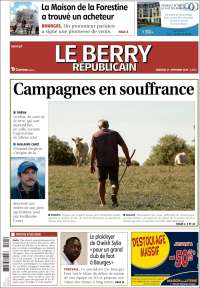 Portada de Berry Republicain (Francia)