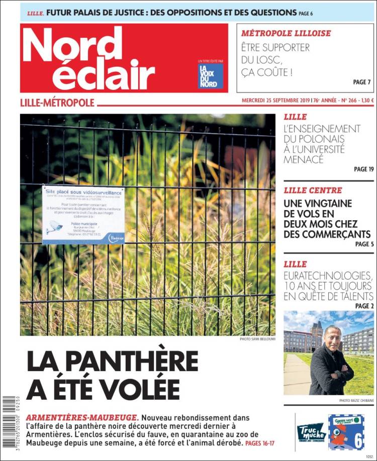 Portada de Nord Éclair (France)