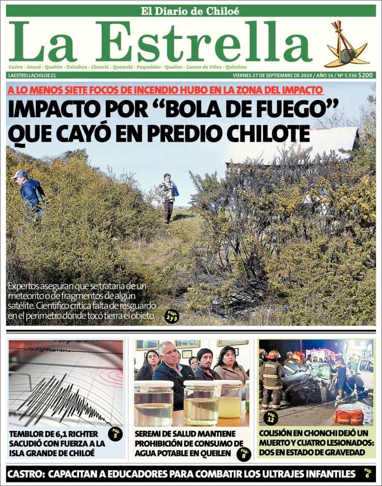 Portada de Estrella de Chiloé (Chile)