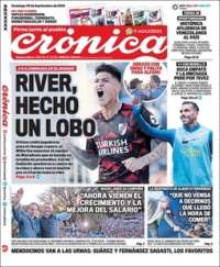 Portada de Crónica (Argentina)