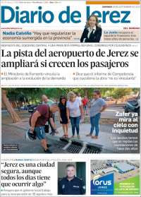 Portada de Diario de Jerez (España)