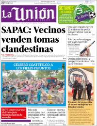 Portada de La Unión de Morelos (México)