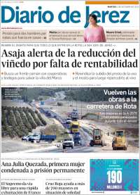 Portada de Diario de Jerez (España)