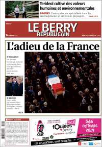 Portada de Berry Republicain (Francia)