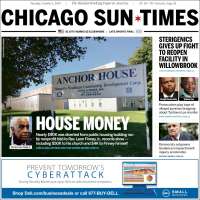 Portada de Chicago Sun-Times (USA)