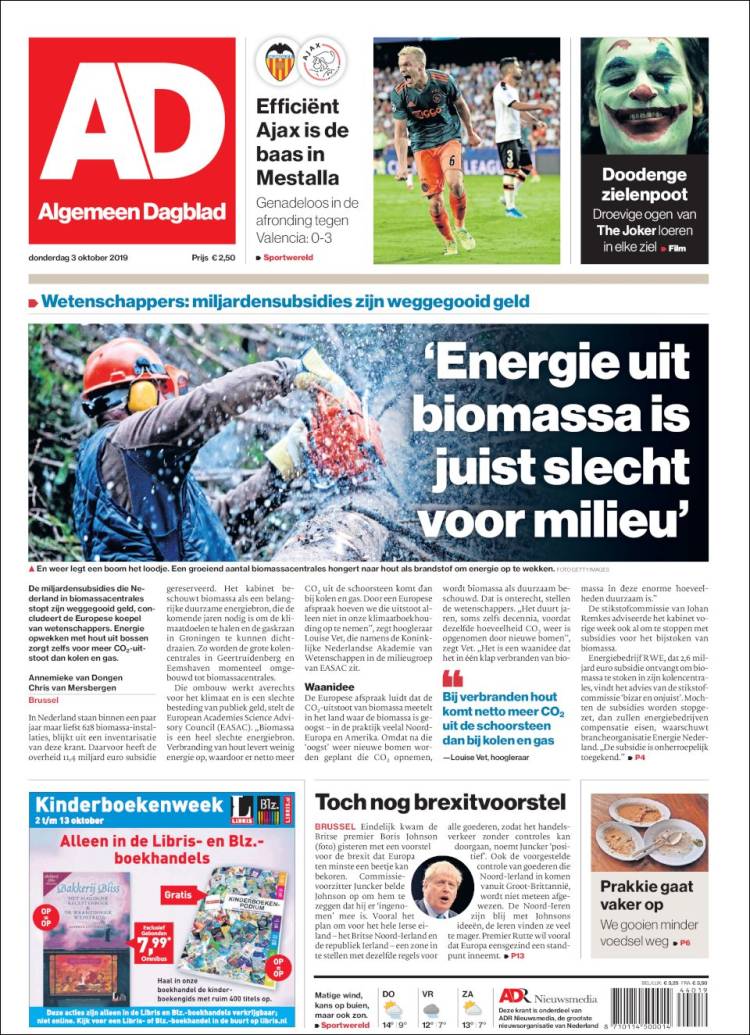 Portada de AD (Pa&iacute;ses Bajos)