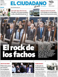 Portada de Diario El Ciudadano (Argentina)