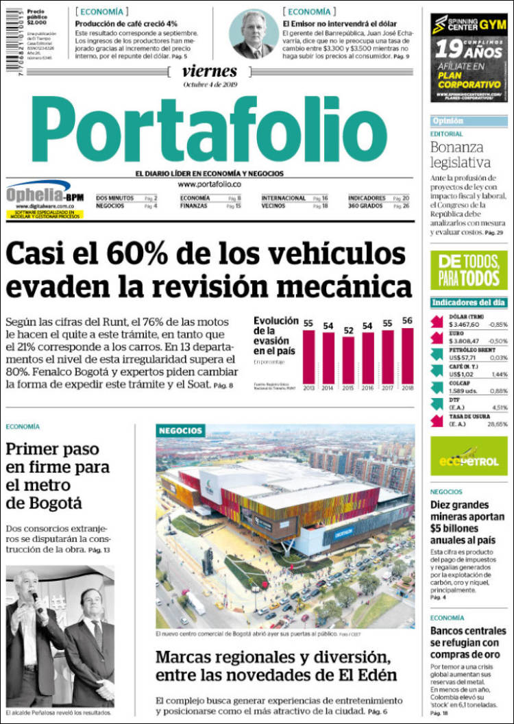 Portada de Portafolio (Colombia)