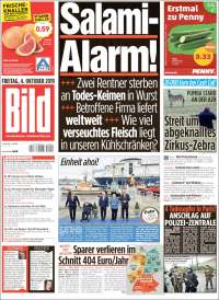 Portada de Bild (Germany)