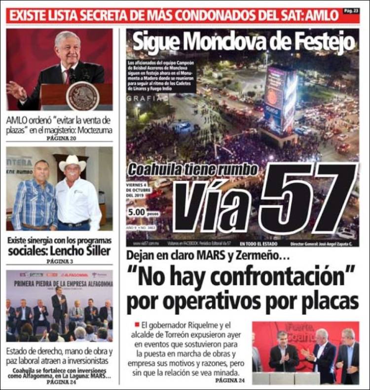 Portada de Via57 (Mexico)