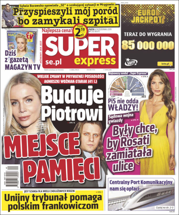Portada de Super Express (Polonia)