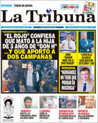 Portada de La Tribuna (Honduras)