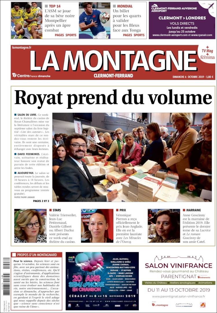 Portada de La Montagne (France)