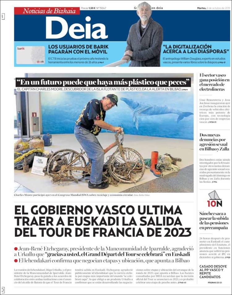 Portada de Deia (España)