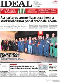 Portada de El Ideal de Jaén (España)