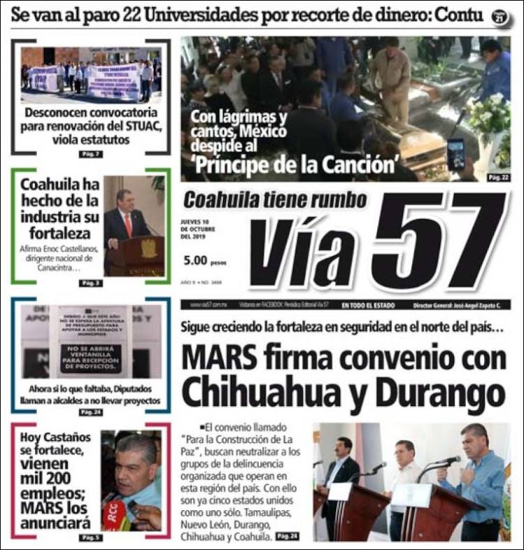 Portada de Via57 (M&eacute;xico)