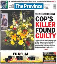 Portada de The Province (Canada)