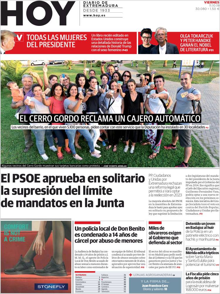 Portada de Hoy - Badajoz (España)