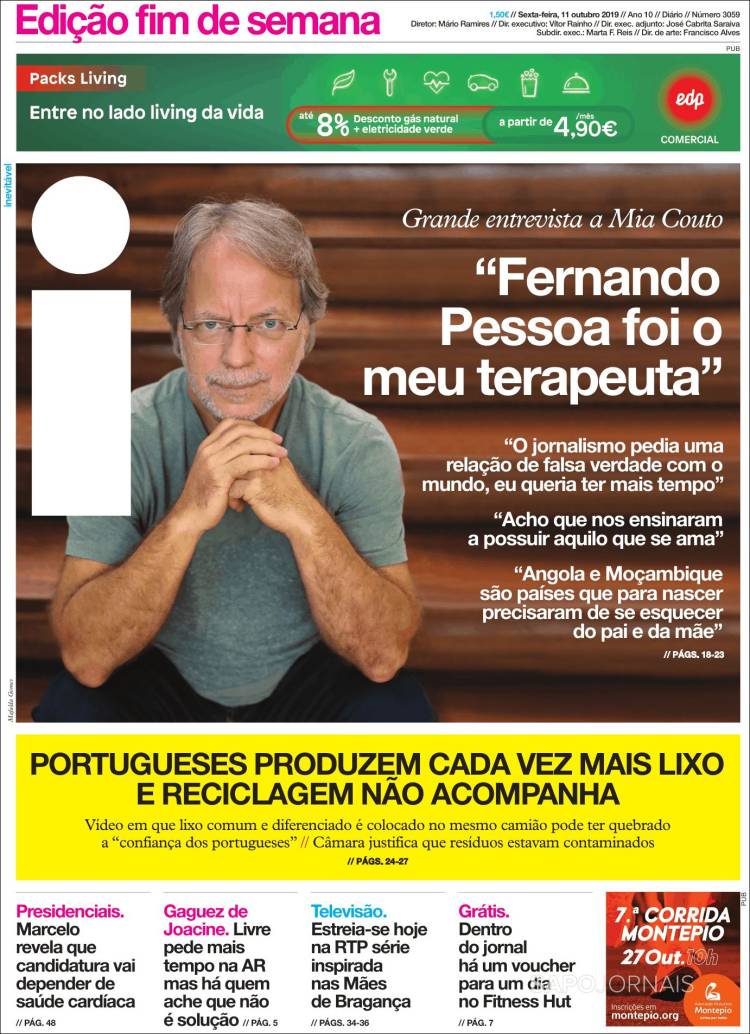 Portada de I - informação (Portugal)