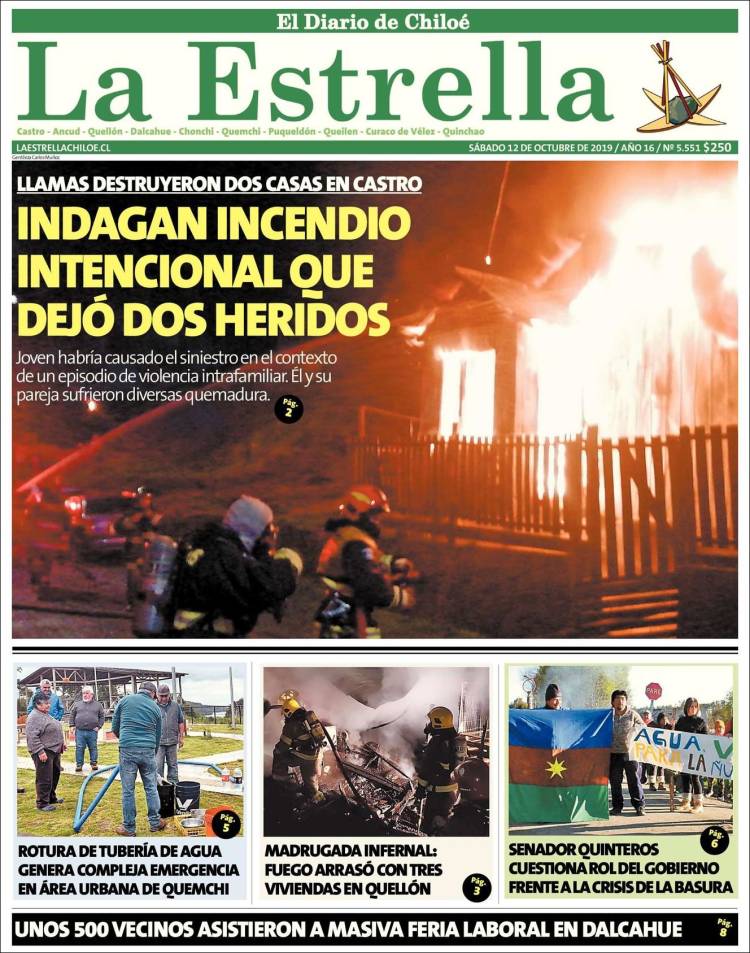 Portada de Estrella de Chiloé (Chile)