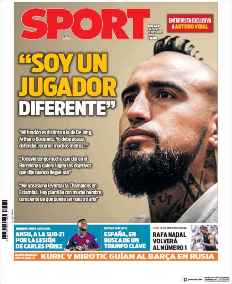 Portada de Sport (España)