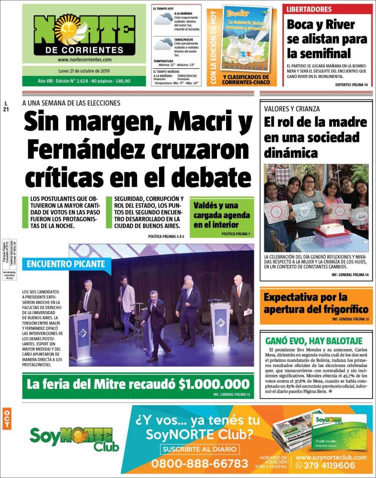 Portada de Norte Corrientes (Argentina)