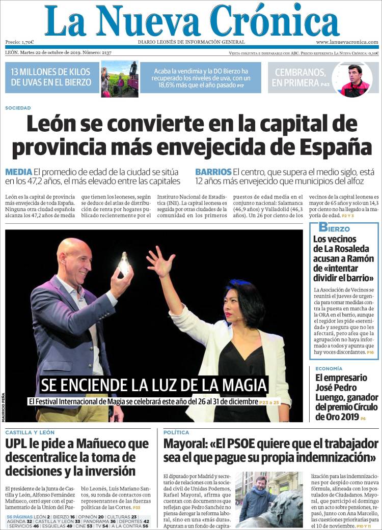 Portada de La Nueva Crónica (Espa&ntilde;a)
