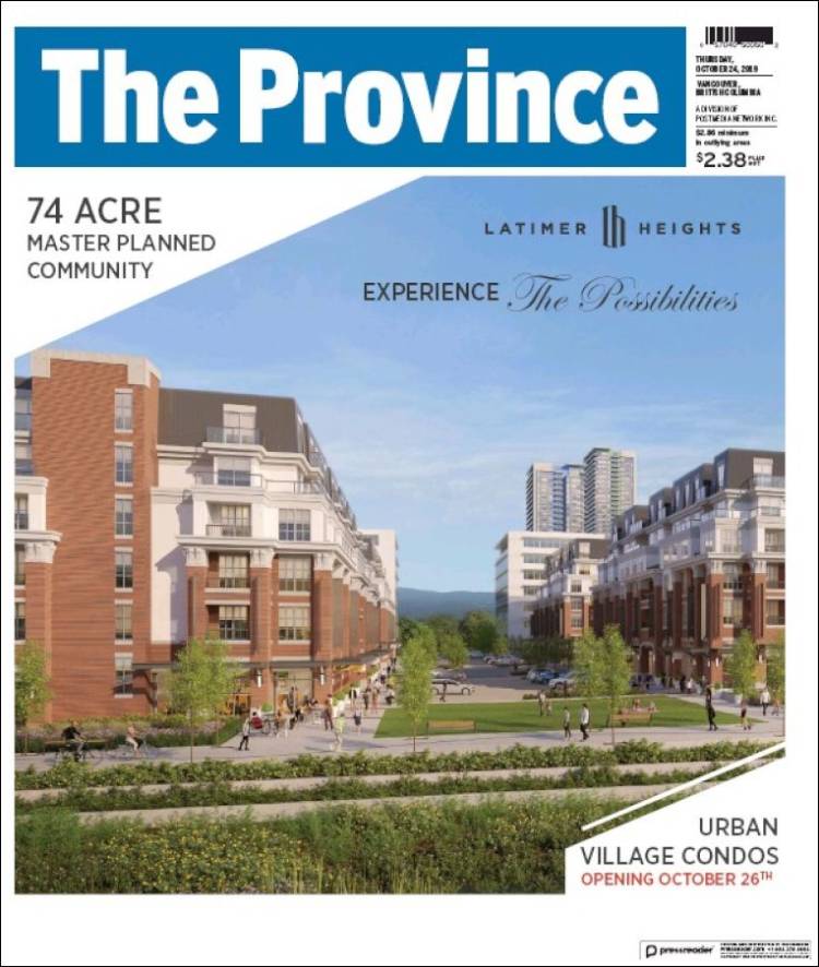 Portada de The Province (Canada)