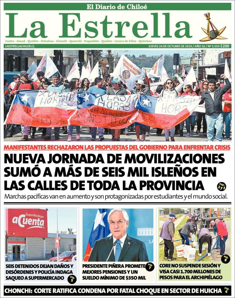 Portada de Estrella de Chiloé (Chile)