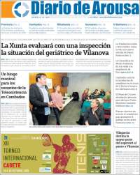 Portada de Diario de Arousa (España)