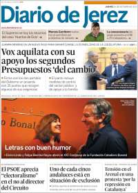 Portada de Diario de Jerez (España)