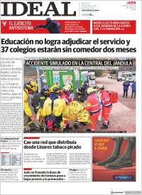 Portada de El Ideal de Jaén (España)