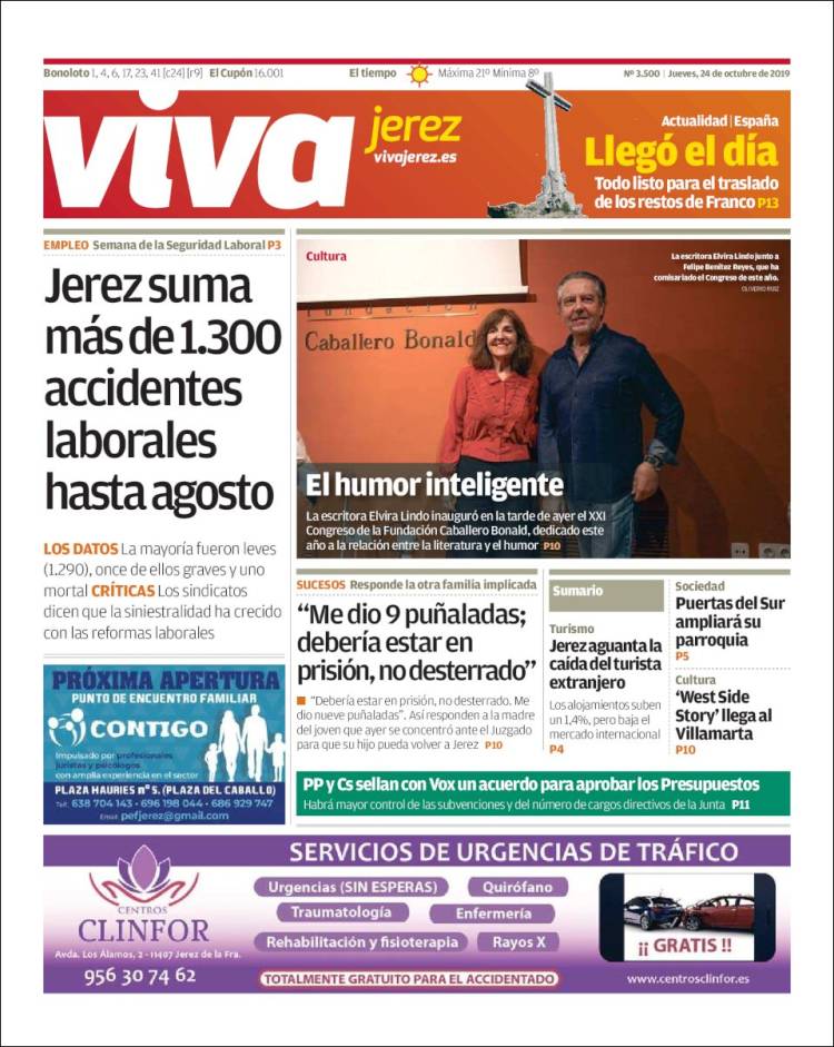 Portada de Viva Jerez (España)