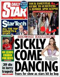 Portada de Daily Star (United Kingdom)