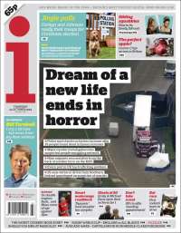 Portada de The i (United Kingdom)