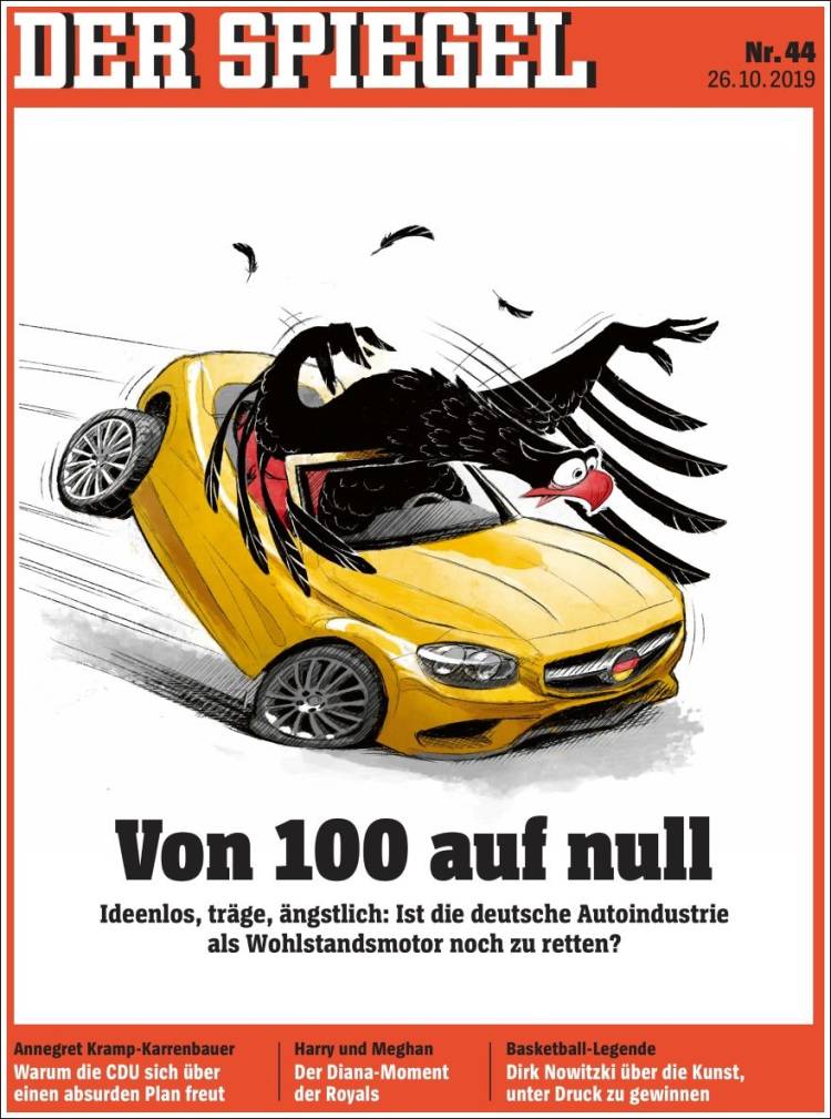 Portada de Der Spiegel (Alemania)