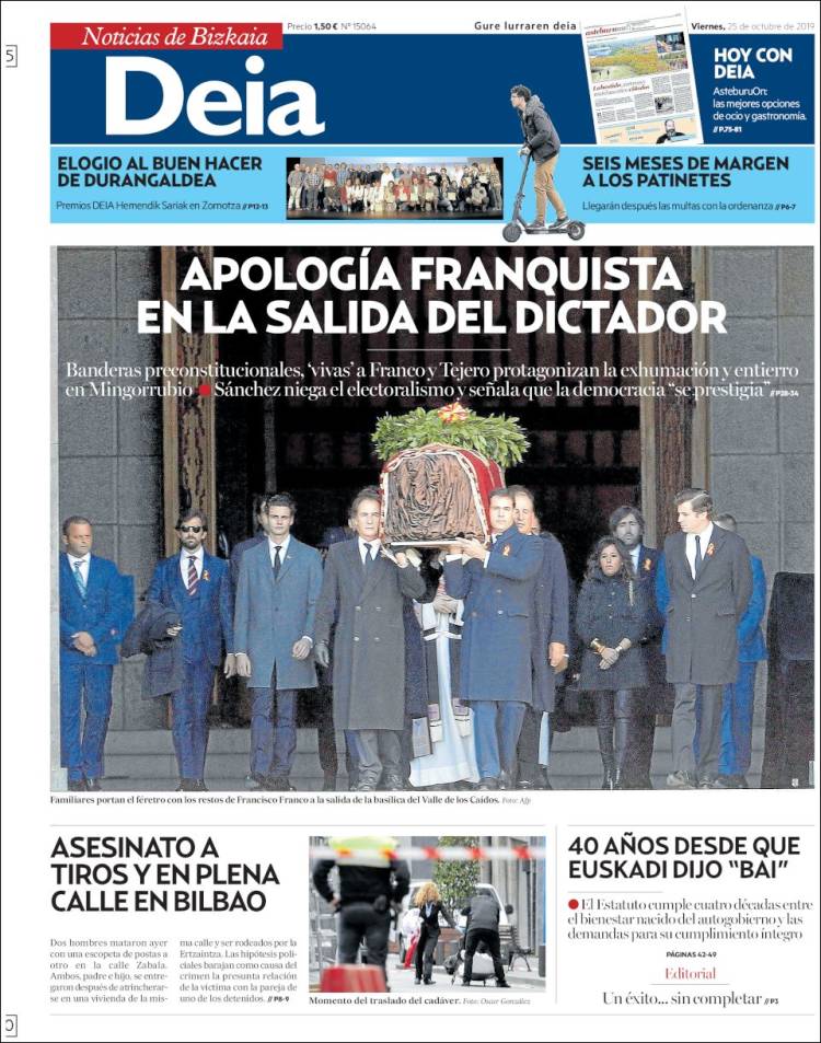 Portada de Deia (España)